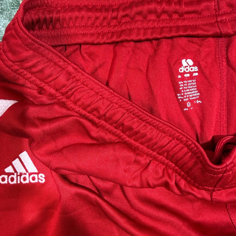 Adidas Louisville Cardinals Shorts Red Athletic‎ Mens Size XL - Picture 3 of 5